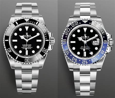 rolex submariner batman blue and black|rolex submariner batman for sale.